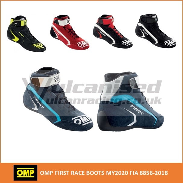 OMP FIRST RACE BOOTS FIA STANDARD 8856 2018